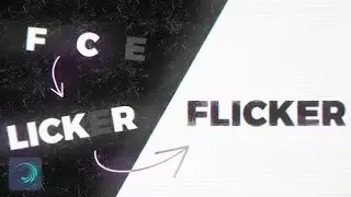 Flicker Text Animation ✨! - Alight Motion Tutorial