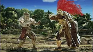 TEKKEN 7 - Raging Wolf Armor set VS Radahn Counqerour of the stars - The Ultimate Elden Ring PC Mod