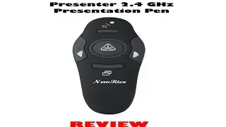 NewRice Wireless Presenter 2.4 GHz Presentation Pen Review