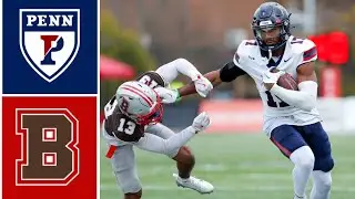 Brown vs. Pennsylvania Highlights | 2025 FCS Football Week 9