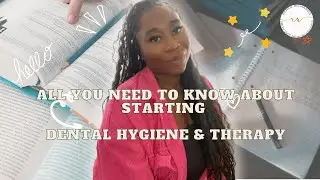 My Top Tips of starting Dental Hygiene and Therapy #dentalhygiene #dentalschool