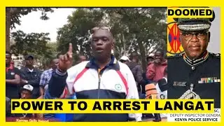 SEASONED LAWYER EXPLAINS HOW KENYANS CAN ARREST LANGAT AFTER KILLING BLOGGER OJWANG