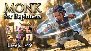 FF14 MONK Guide 1-49