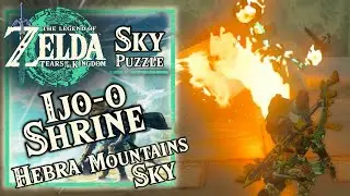 Zelda: Tears of the Kingdom - Ijo-o Shrine, More Than Defense Puzzle - Hebra Mountains Sky
