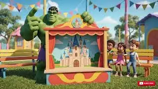 Hulk Learns the True Meaning of Strength | Moral Story for Kids | 3D Animated Superhero Story #hulk
