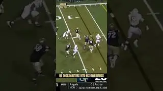 Kaidon Salter Evens It Up with His Legs vs Georgia Tech!