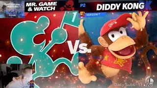 Tweek (Diddy Kong) vs Maister (Mr. Game & Watch) - Coinbox 93 | 29 Feb '24