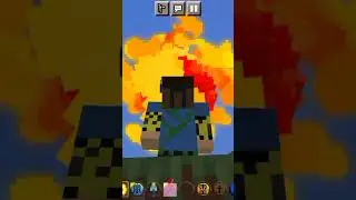 Реалистичные техники из Наруто в Майнкрафте #shorts #minecraft #naruto #jutsu #anime