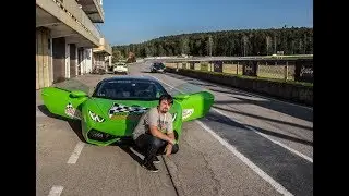 Driving a Lamborghini Huracan - Tor Kielce 28.09.2017