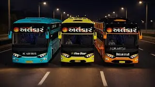 🔴 Bussid Gujarat Live 😈 | The Gujarat Bus Driver | GUJRATI Vibe Ride 😍 | Road To 15K 🔥 VERSION 3.7.1