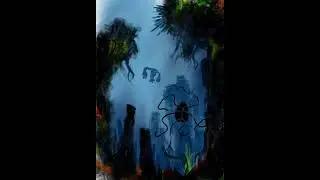 Sub surface worlds are alien and dangerous with creatures lurking everywhere. It is a Rebel Nature🌊
