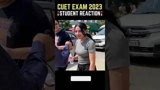 CUET Basic Exam tha !! Exam Day Live Reaction From Center 🔥 #cuet2023