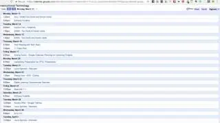 Google Calendar Public HTML Link