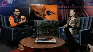 Hailey Bright esports interview with Theo of Echo Fox FCCFox on 'WHAT DOES THE FOX SAY'