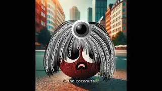 MR. COCONUT in the city 🥥🏢🌇🤍🤣 #mrcoconut  #coconut #funny #funnyvideo #hilarious #city