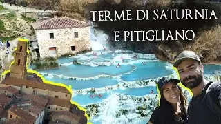 TERME GRATIS - Le Terme di Saturnia (Cascate del Mulino) & Pitigliano, Toscana #vlog