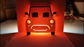 Car pop up card