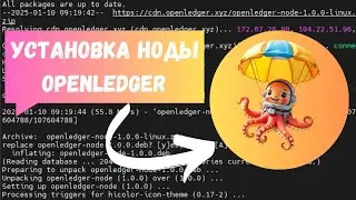 Установка ноды OpenLadger на сервер.