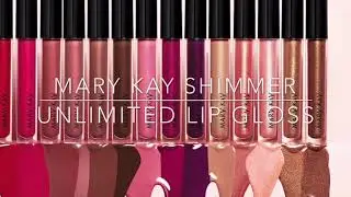 Mary Kay Unlimited Shimmer Lip Glosses by Connie Villalobos