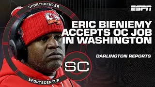 BREAKING: Eric Bieniemy accepts OC job with Washington Commanders | SportsCenter