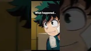 How much has deku changed #sad #change #vigilantedeku #mha #deku #help #misunderstood