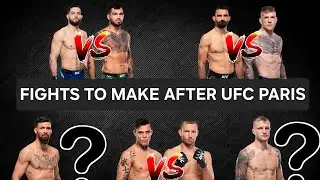 Every Fight to Make After UFC Paris Imavov vs WHO?? Borralho vs WHO??