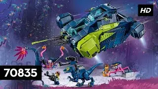 THE LEGO MOVIE 2 - Rex's Rexplorer! - 70835 | How To Build Instructions