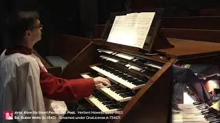 Aria, from Six Short Pieces, Op. Post | Herbert Howells (1892-1983) | Ed. Robin Wells (b. 1943)