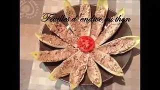 Feuilles d'endives au thon
