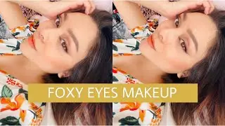 FOXY EYES MAKEUP F&Aacute;CIL Y NATURAL | alexia torres 🧸💗