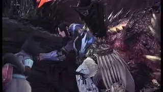 [MHW] | Heavy Bowgun Cluster Bomb Build | Nergigante 1'35