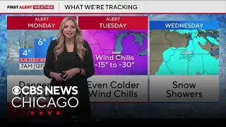 Dangerous cold arrives in Chicago Sunday night