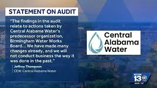 Central Alabama Water Board audit reveals financial mismanagement