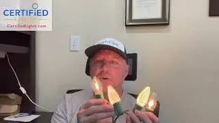 C9 Bulbs - Filament vs Faceted (Certified Classic)