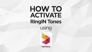Как активировать/деактивировать мелодии Dialog RingIN через приложение MyDialog