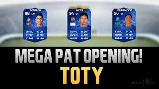 FIFA14 UT - Mega Live Pack Opening TOTY #5 - DERKOSIII & R0NIHD & PACOPAC