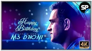 Ms Dhoni Birthday Status❣️😍||Happy Birthday Dhoni #shorts