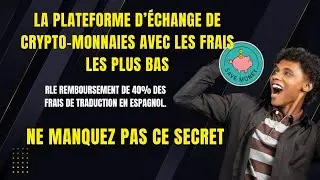 La plateforme crypto avec les frais les plus bas + 40 % de remise sur les frais !