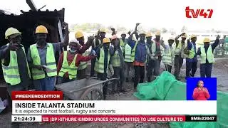 Inside Talanta Stadium: The government says the stadium is at 68% completion