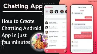 How to create chatting app like WhatsApp || create apps in smart phone || earn money