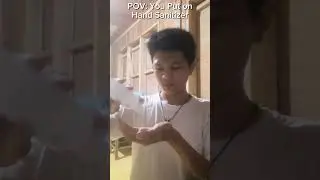 POV: You Put on Hand Sanitizer #memes #shorts