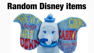 I'm back/ Random Disney items