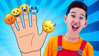 Finger Family Emoji Song | Nursery Rhymes | Ya Khan |