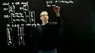 Linear Algebra - Hamming's error correcting codes - 04 - Parity bits