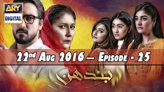 Bandhan Episode 25 - ARY Digital Drama