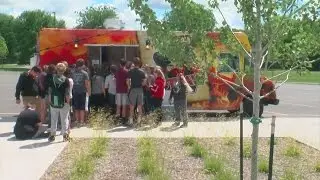 Food Truck Gives Middle School Students Hands-On Experience