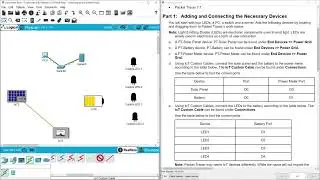 1.2.2.5 Packet Tracer - Connecting Devices to Build IoT