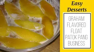 HOW TO MAKE AVOCADO & MANGO GRAHAM FLOAT|EASY STEPS|FILIPINO DESSERTS