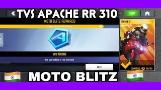 Asphalt 8, FINISHING TVS Apache RR 310 Moto blitz Season and Claim Tokens😛