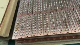 Copper Electrical Ground Bar Earth Bus Bar with Studs&Screw Manufacturing supplier customize China